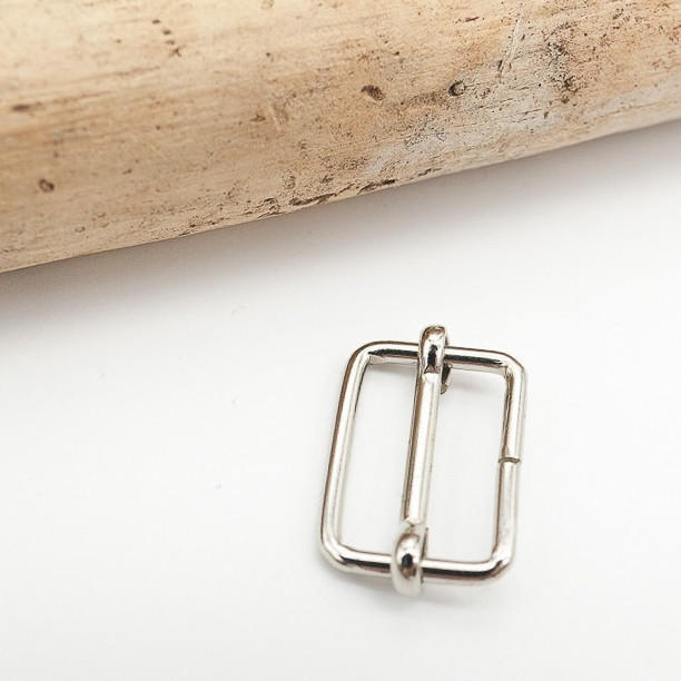 40mm Nickel Adjustable Buckle - Maison Klem